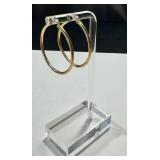 14K Gold Hoop Earrings