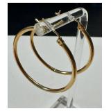 14K Gold Hoop Earrings