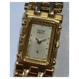 Citizen Elegance Gold-Tone Watch - Base Metal, 7.5