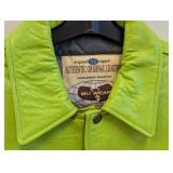 CT - Wu Wear WorldWide Registry Leather Jacket - Vintage 1990s - Men