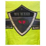 CT - Wu Wear WorldWide Registry Leather Jacket - Vintage 1990s - Men