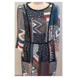 Vintage SEE BY CHLOÉ Multi-Pattern Dress - Women