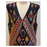 Tabask Knit Wool Sleeveless Dress - Handmade in Peru, Women