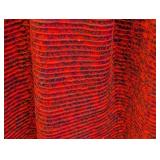 Geoffrey Beene Vintage Dress - Red Paisley Print - Size 6