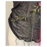 Vintage Jean Paul Gaultier Embroidered Floral Mesh Tank Top - Women