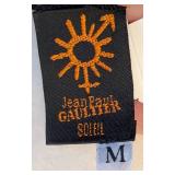 Vintage Jean Paul Gaultier Embroidered Floral Mesh Tank Top - Women