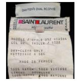 Yves Saint Laurent Velvet Lace-Up Top - Gipsy Bodice, Size 38, Made in France, 1977