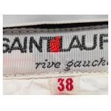 Yves Saint Laurent Velvet Lace-Up Top - Gipsy Bodice, Size 38, Made in France, 1977