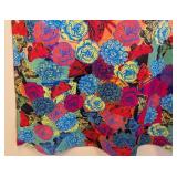 Animapop Reversible Neoprene Shift Dress - Multicolor Floral & Butterfly Print