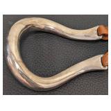 Vintage Tiffany & Co. Leather Belt & Sterling Silver Horse Buckle by Elsa Peretti