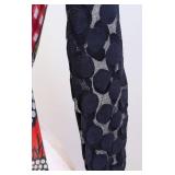 Vintage Jean Paul Gaultier - Black & Multi Print Open Back Semi Sheer Top