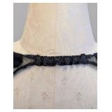 Vintage Jean Paul Gaultier - Black & Multi Print Open Back Semi Sheer Top