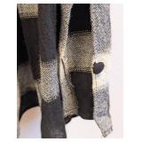 Derek Lam 10 Crosby Plaid Wool/Viscose Blouse - Size 8