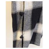 Derek Lam 10 Crosby Plaid Wool/Viscose Blouse - Size 8