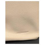 Citi Collective Vegan Leather Tote Bag - Ivory Pebbled Leather