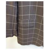 Samuelsohn Windowpane Plaid Blazer 44L - Men