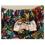 Yves Saint Laurent Vintage Floral Skirt - Size 38 - Made in France