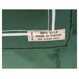 Vintage Yves Saint Laurent Silk Scarf 26 x 26 Made in France