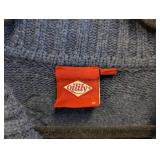 Oilily Cropped Blue Wool Sweater - Size M