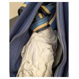 Blue Citi Collective Neoprene Tote Bag - Navy, Striped Handles