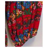 Vintage Yves Saint Laurent Rive Gauche Floral Pants - Size 38 (US 6-8)