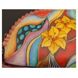 Anuschka Hand Painted Leather Clutch