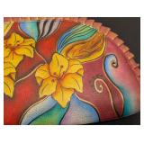 Anuschka Hand Painted Leather Clutch