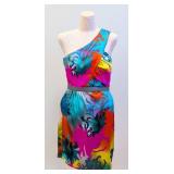 Trina Turk One-Shoulder Dress - Size 4