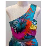 Trina Turk One-Shoulder Dress - Size 4