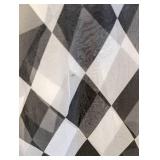 Vintage COMME des GARCONS Vintage Belted Skirt - Dot & Check Print - Size Small