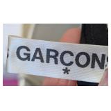 Vintage COMME des GARCONS Vintage Belted Skirt - Dot & Check Print - Size Small