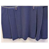 Vintage Marc by Marc Jacobs Navy Knit Dress - Size S, Front Button Placket, Pleated Hem