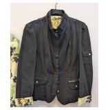 Oilily Floral Skirt & Black Jacket Set - Women