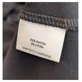 Eileen Fisher Stretch Knit Skirt - Black, Size M