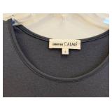 Johnny Was Calmé Dress - Black Stretch Cotton - Size S