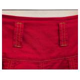 Oilily Red Cotton Skirt - Size 36 (Medium)