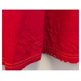 Oilily Red Cotton Skirt - Size 36 (Medium)