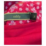 Oilily Red Cotton Skirt - Size 36 (Medium)