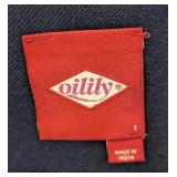 Oilily Blue Scarf - Paisley Print, 12 x 68 in