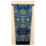Oilily Blue Scarf - Paisley Print, 12 x 68 in