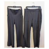 Athleta Salutation Stash Flare Pant - Black - Assorted Sizes (L, 10)
