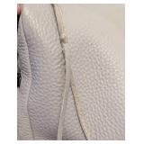 Rebecca Minkoff Leather Backpack - Pebble Leather, Light Gray