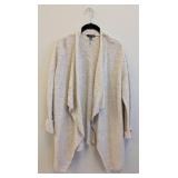 Eileen Fisher Draped Wool-Blend Cardigan - Size M