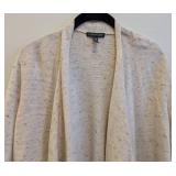 Eileen Fisher Draped Wool-Blend Cardigan - Size M