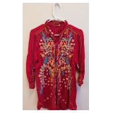 Johnny Was Embroidered Tunic - Women