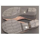 Thierry Rabotin Brown Suede & Fabric Wedge Sandal - Peep Toe EU 36 / US 6