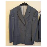 Hart Schaffner Marx Twill Suit - 2-Piece Men
