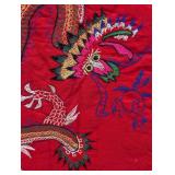 Vintage Panda & Phoenix Embroidered Vest - Chinese Style, Women