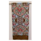 Oilily Scarf  Multicolor Brown Pattern