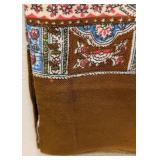 Oilily Scarf  Multicolor Brown Pattern